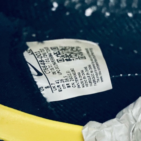 Nike Alpha Menace Elite 3 Men's Football Cleats CT6648-001 Size 8 - Picture 11 of 12